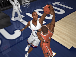 NCAA March Madness 2005 (USA) Game Play Snaps